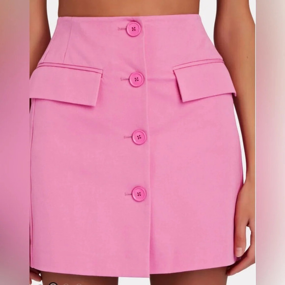 DEREK LAM 10 CROSBY Bellamy A-Line Mini Skirt - Picture 2 of 12